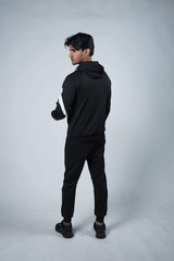 Nik Double Black Tracksuit