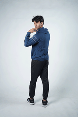 ADI Navy Blue Dotted Tracksuit