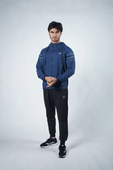 ADI Navy Blue Dotted Tracksuit