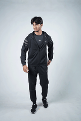 ADI Dotted Black Tracksuit