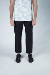 Nik Black Straight Fit Trouser