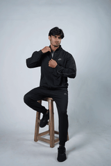 Nik Premium Black Tracksuit