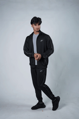 Nik Premium Black Tracksuit