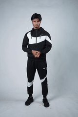 Nik Double Black Tracksuit