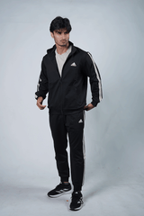 ADI Classic Black Tracksuit