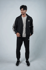 ADI Classic Black Tracksuit