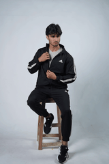 ADI Classic Black Tracksuit