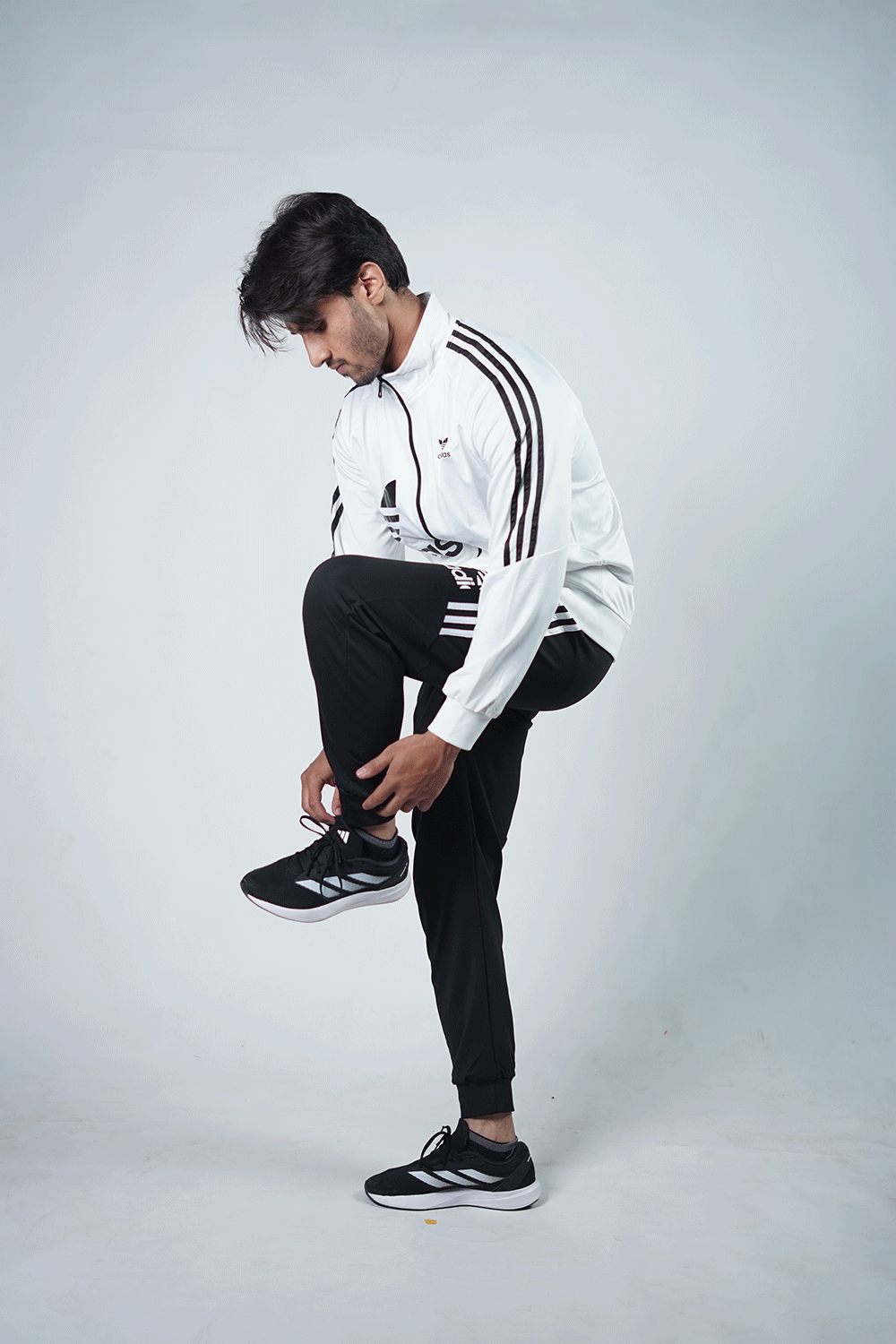 ADI Funky White Tracksuit