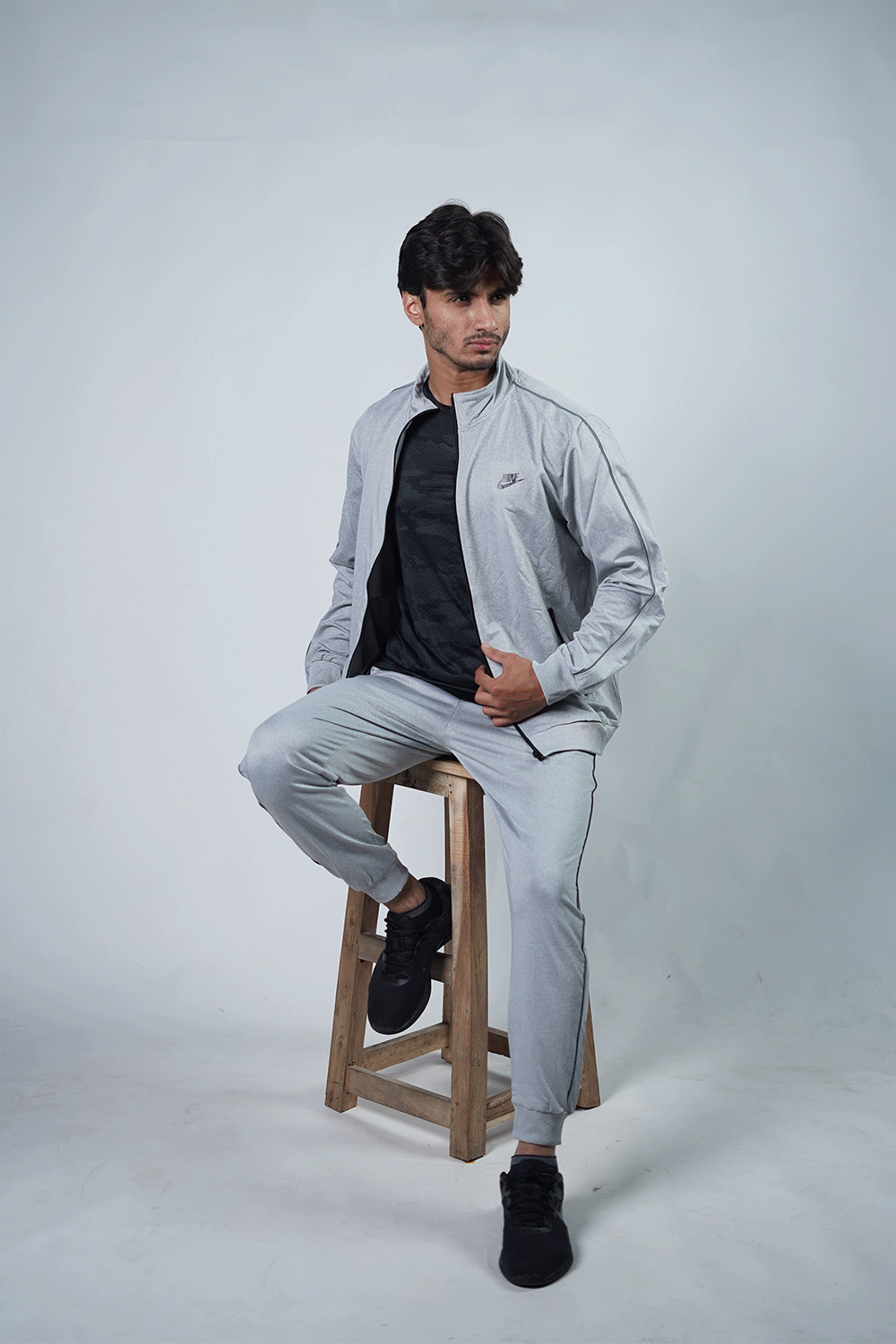 Nik Premium Gray Tracksuit