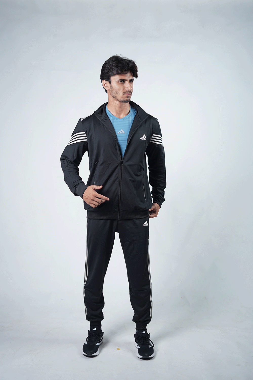 ADI Comfy Black Tracksuit