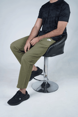 Nik Green Straight Fit Trouser