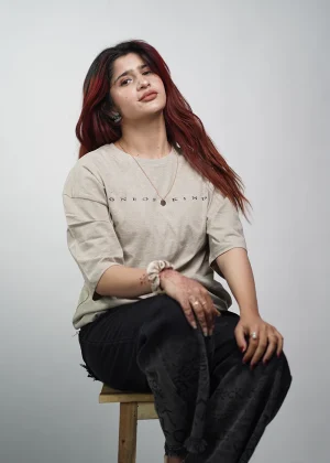 Khaki Oversized T-Shirts For Women